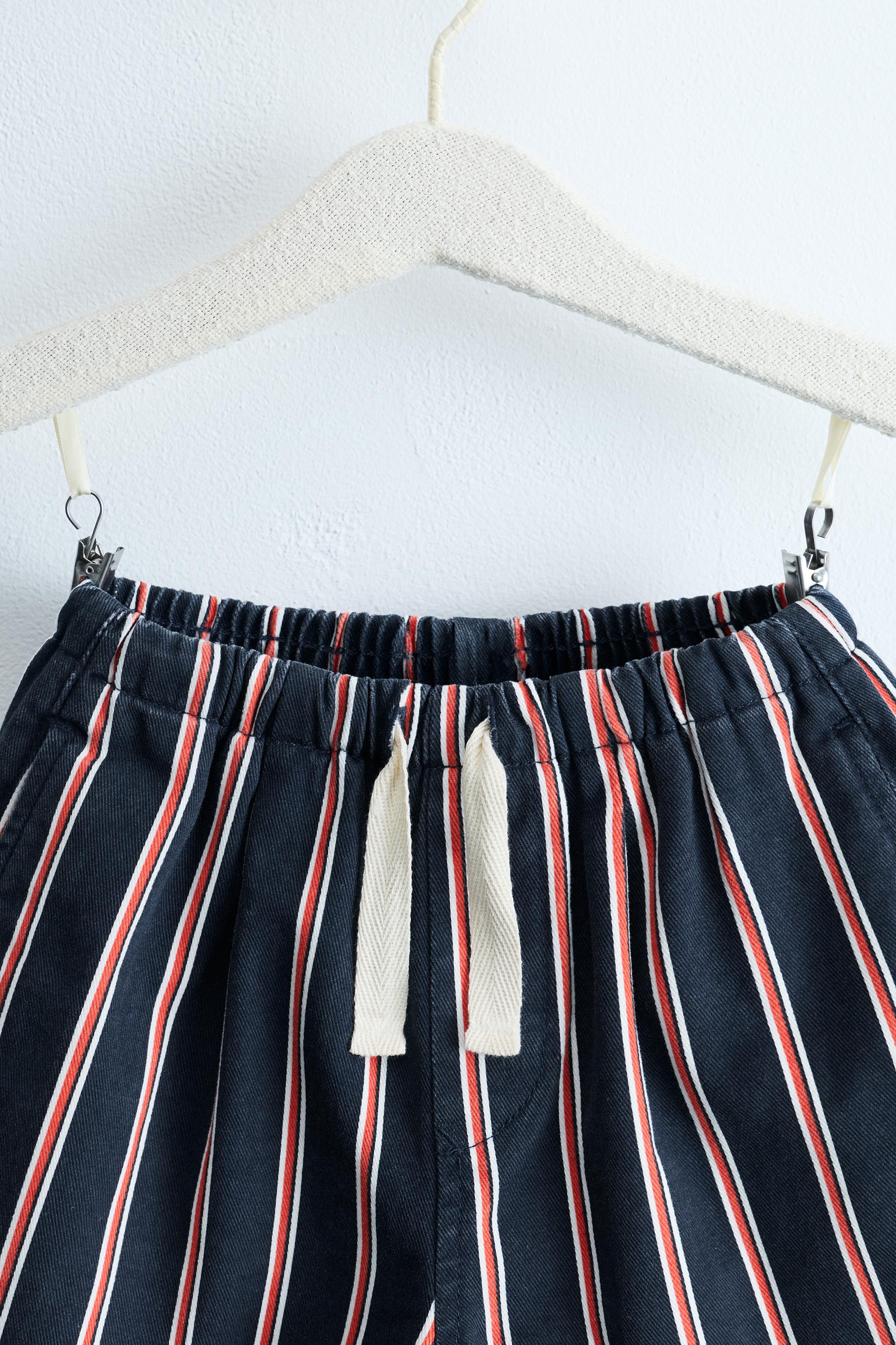 PANTALON BALLON RAYURES ZARA TIMELESS